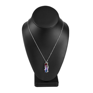 Présentoir à bijoux en cuir brossé - Mannequin multi-tailles pour colliers, vitrine de boutique, présentoir de bijoux - Product Image 6