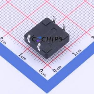 GT-TC152B-H065-L1 Tactile Switch Through hole,12x12mm Switch Single Pole Single Throw Round Button 2.5N Through Hole - Product Image 2