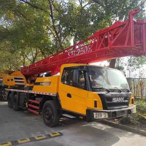Grue de camion mobile de roue d'occasion STC250 de 25 tonnes autorisée par SANY de marque supérieure avec pompe de boîte de vitesses de moteur - Product Image 6