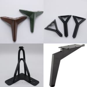 Haute qualité pas cher mode meubles jambes accessoires 150mm Durable moderne canapé <span class=keywords><strong>bois</strong></span> motif Grain jambe - Product Image 5