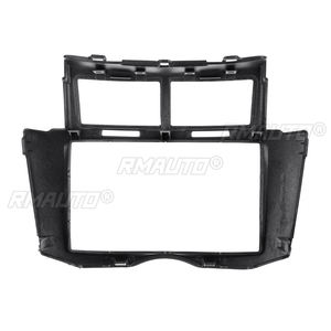 Kit d'adaptation de cadre de panneau de tableau de bord pour autoradio/stéréo 2 DIN DVD/CD pour Toyota Yaris Vitz Platz 2005 2006 2007 2008 2009-2011 - Product Image 4