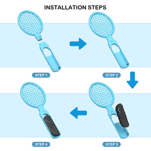 Juego de Raquetas de Tenis <span class=keywords><strong>VGBUS</strong></span> para 2 Jugadores con Empuñaduras Joy-Con, Paquete de 2, Material ABS, Accesorios para Juegos Deportivos - Product Image 5