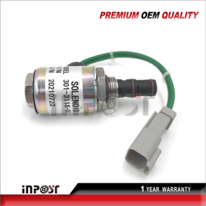 198-4607 301-3118-00 24V שסתום סולנואיד לקטרפילר מנוע חלקי 301311800 - Product Image 4