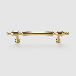 Brass Handle Shoe Cabinet Drawer Pure <b>Copper</b> Handle Simple Gold Single Hole Handle - Product Image 1