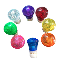 Cabochon Cap Led Turbo Ampoule Avec Couvercle En Plastique pour E10 E14 Amusement Led Lampe