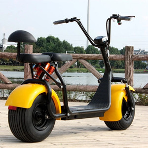 2017 2018 Hot Sales Wide Tire Scooter;60v 1000w Power Fat Tire Scooter with Lithium Battery - Product Image 5