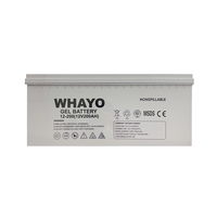 Batterie à gel solaire 12V 150ah 200ah haute puissance fabriquée en Inde système d'alimentation par batterie à cycle profond batterie à gel solaire