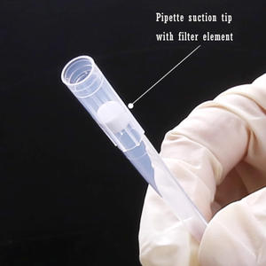 Pack de 96 pièces stérile de laboratoire tête d'aspiration de pipette avec élément filtrant sans enzyme sans ADN/ARN sans source de chaleur 10ul/20ul/200ul/1000ul - Product Image 2