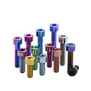 Pernos Hexagonales M3/M4 de Acero Galvanizado en Zinc de Color Personalizado, Fijaciones Roscadas con Tuercas a Juego para Equipos Industriales - Product Image 5