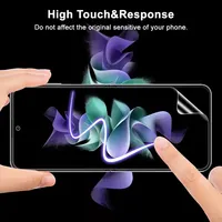 Matériau mobile avant Tpu ajustement facile pour protecteur d'écran Samsung Galaxy Flip 4 antichoc