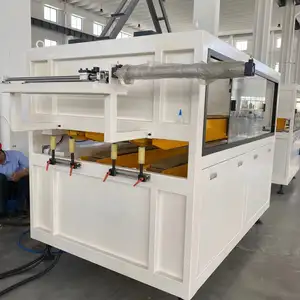 Machine pour fabrication de carreaux, bois, plastique, WPC, mousse de PVC, sol, mur, panneau mural