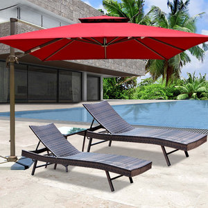 Nuovo modello regolabile spiaggia Sun Lounge all'aperto lettino prendisole per il tempo libero all'aperto <span class=keywords><strong>mare</strong></span> spiaggia piscina lato rete sedie a <span class=keywords><strong>sdraio</strong></span> - Product Image 5