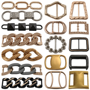 Chaussures <span class=keywords><strong>en</strong></span> <span class=keywords><strong>laiton</strong></span> avec alliage de zinc et logo personnalisé Accessoires dorés Clip à ardillon Boucles de chaussures de décoration <span class=keywords><strong>en</strong></span> cristal Boucles <span class=keywords><strong>en</strong></span> métal - Product Image 4