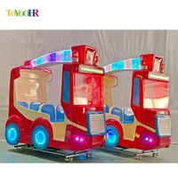 Jeu de manèges pour enfants à jetons 4 joueurs avec écran enfants montent dans l'espace dirigeable balançoire voiture Console de jeu d'intérieur