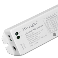 Contrôleur de bande LED RGB RGBW CCT Miboxer 2,4 GHz avec télécommande, 12-48 V, 5 canaux, portée de 30 m, charge maximale de 15 A