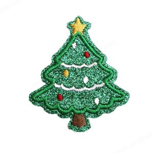 Venta al por mayor Coser en los parches Hierro en los parches bordados Parches de Navidad para paños - Product Image 2