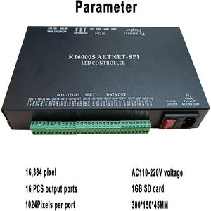 K-16000S Sd Kaart Led Pixel Controller 16384 Pixels Adresseerbare Online Offline Controle Voor Ws2812b Ws2811 Led Strip Light - Product Image 4