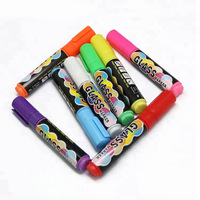 Touchcool — marqueur à liquide, marqueur effaçable et humide, 8 couleurs, pour verre et tableau noir