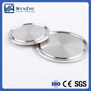 RTSサニタリーステンレス鋼304316Lパイプクイックブラインドプレート - Product Image 4