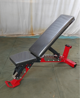 Banc de musculation réglable de style Rogue, robuste, pour usage commercial, inclinable, plat et déclinable, pour la maison et les clubs de fitness