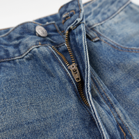 Jean large vintage délavé pour femme, taille haute, amincissant, coupe droite, longueur cheville, best-seller 2026