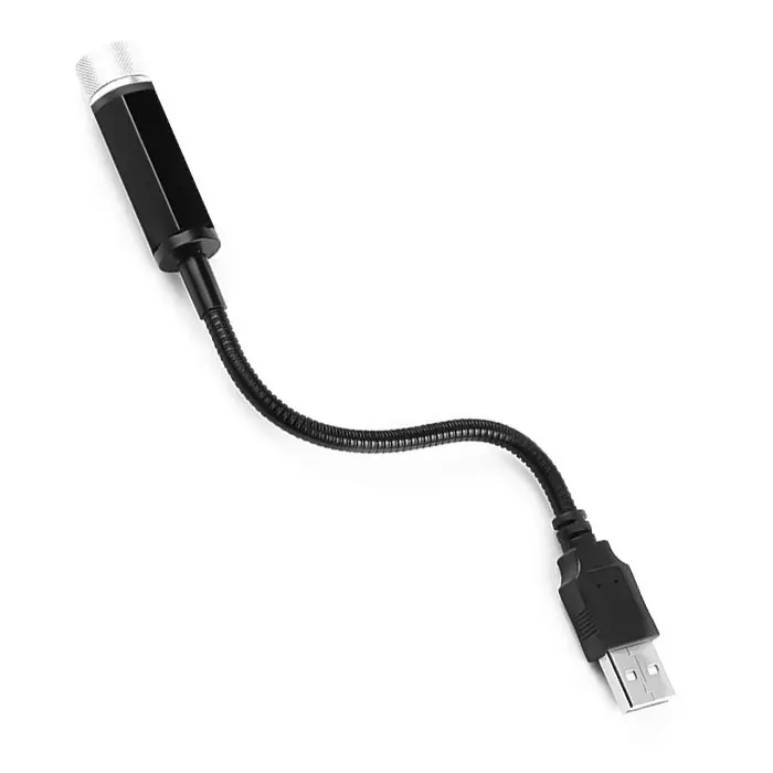 Offre Spéciale USB DC 5V Flexible Conduit Salon Lumières De Toit De Plafond Moderne LED VOITURE Étoile Nuit Lumières Intérieur Lumière de Toit