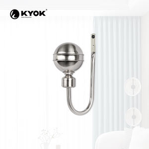 Ganchos para Cortinas KYOK Clásicos de Latón Antiguo - Sujetadores de Cortinas de Metal Duraderos de Fácil Instalación - Product Image 4