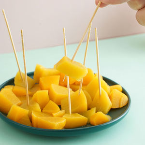 卸売 15cm ホイルカクテルウッドピック カップケーキトッパー つまようじ ケーキデコレーション用ピック 結婚式パーティー用 - Product Image 5