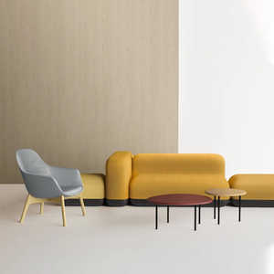 Khu vực công cộng cộng tác tiếp nhận Modular phòng chờ chỗ ngồi văn phòng thư viện vải sofa Set - Product Image 4