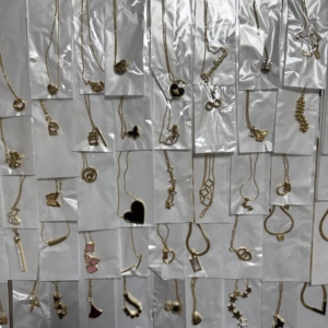 Fashion Stainless Steel Clover Gold Cute Charm Necklace <strong>Hearts</strong> Style <strong>Locket</strong> Gold Filled Layered Luxury Necklace Bulk Wholesale - Product Image 1