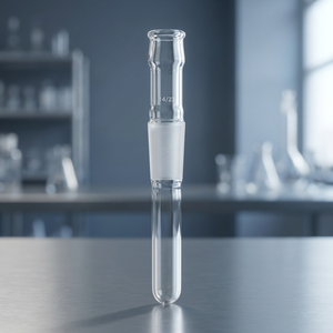 Adaptateurs en verre borosilicate de haute qualité de marque CISCO pour thermomètre de poche, conception à extrémité fermée, modèle CISCO-1851 pour laboratoire éducatif - Product Image 3