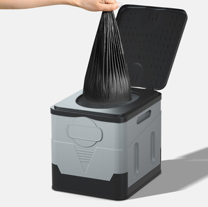 Nhà vệ sinh di động cho cắm trại Bô người lớn Porta du lịch <span class=keywords><strong>commode</strong></span> xô xe - Product Image 4