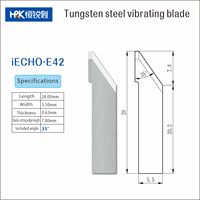 IECHO Serie Wolframkarbid Oszillierende Klinge CNC Vibrierende Schneideklinge für Leder Schaum Karton Digitaler Schneidemaschine, E42