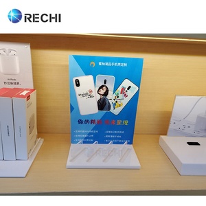 Expositor de Acrílico RECHI para Accesorios de Celulares, Exhibidor de Punto de Venta para Fundas de Teléfono, Exhibidor de Demostración con Soporte para Letreros - Product Image 4