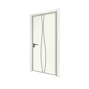 Novo Design Guangzhou Painel Máquina Pvc Linha De Produção Wpc Porta Como Kin