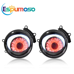 Lelanpu Thời Trang Nhất 3 Inch Năng Động Blink Thiên Thần Mắt 8 Ánh Sáng Mô Hình Điều Khiển Thông Minh 12V Ma Quỷ Mắt Thiên Thần - Product Image 3