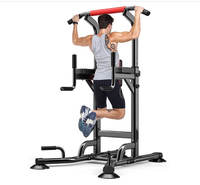 DDS 7713 Power Tower Dip Station Pull up Bar para gimnasio en casa equipo de entrenamiento de fuerza