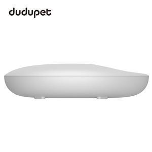 Comedero Automático para Mascotas Dudupet, Blanco y Naranja, Redondeado, Controlado por Aplicación Inteligente, Batería Recargable, para Perros y Gatos - Product Image 2