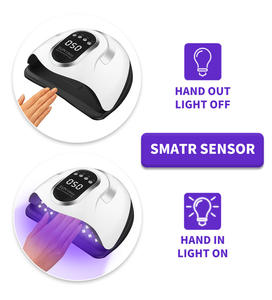 Prix d'usine SUN10 X10Max, sécheuse à ongles UV LED professionnelle 280W, double longueur d'onde, 110-240V, utilisation à domicile et en salon, portable - Product Image 5