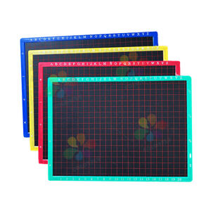 Tableau noir de <span class=keywords><strong>craie</strong></span> d'<span class=keywords><strong>ardoise</strong></span> des prix bon marché de dessin d'école pour des enfants panneau noir de petite taille de double face matériel de MDF avec le logo personnalisé - Product Image 6