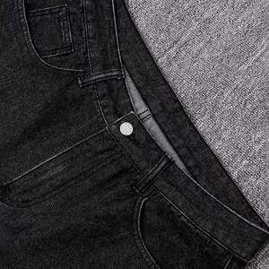 กางเกงยีนส์ทรงแบ็กกี้สไตล์วินเทจอเมริกัน ปักลาย แต่งขอบ ขอบเอวสูง คุณภาพสูง สวมใส่สบาย ทรงขากว้าง - Product Image 3