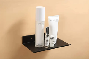 أرفف معدنية صغيرة عائمة رف عرض صغير رف حائط للساعة ، منظف - Product Image 6