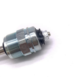 Vanne solénoïde d'arrêt moteur Senwei 12V 24V pour engins de construction avec moteur Cummins B3.3 - Product Image 2