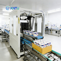 Ligne d'emballage automatique haute vitesse avec robot delta industriel pour boîtes de conserve alimentaires et de tabac, emballage de petites boîtes, usine personnalisée
