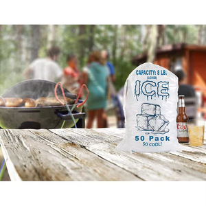 अच्छी गुणवत्ता वाले बोल्ट पैरा क्यूबोस डी हीलो क्यूबोस प्लास्टिक बोसा प्लास्टी बैग 20 स्पष्ट किलोग्राम पैकेजिंग बर्फ - Product Image 4