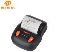 RPP02A Printer Genggam Mobile 58mm 2 INCI Printer Thermal Portabel untuk Struk dan Tagihan Bluetooth USB