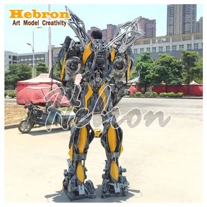 Disfraz de Robot Realista de <span class=keywords><strong>Bumblebee</strong></span> Transformer para Cosplay, Traje de Halloween para Humanos - Product Image 2