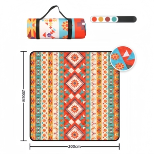 Tapis de pique-nique extra large imperméable, pliable, couverture d'extérieur, tapis de camping résistant à l'humidité pour le jardin, le parc, les voyages en famille - Product Image 4