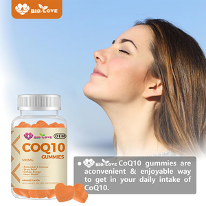Gummies de CoQ10 Ubiquinol 500mg HALAL en gros pour OEM, Coenzyme Oméga-3 <span class=keywords><strong>DHA</strong></span> <span class=keywords><strong>EPA</strong></span>, Complément Anti-Âge et Soutien Immunitaire pour Adultes - Product Image 6