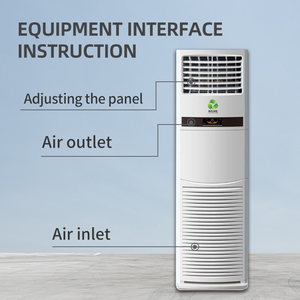 Climatiseur Commercial Hybride Solaire TUNTO 6HP 4 Tonnes 48000 BTU à Économie d'Énergie, sur Pied, AC/DC, avec Télécommande, Écoénergétique - Product Image 5